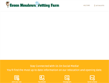 Tablet Screenshot of greenmeadowsfarm.com